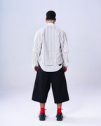 full fit 001  (Striped Shirt + Bermuda +  Bag)