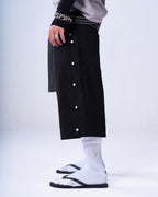 Studded Bermuda Shorts