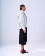 full fit 001  (Striped Shirt + Bermuda +  Bag)