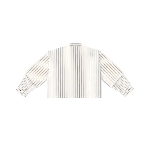 Striped Double Sleeve Shirt
